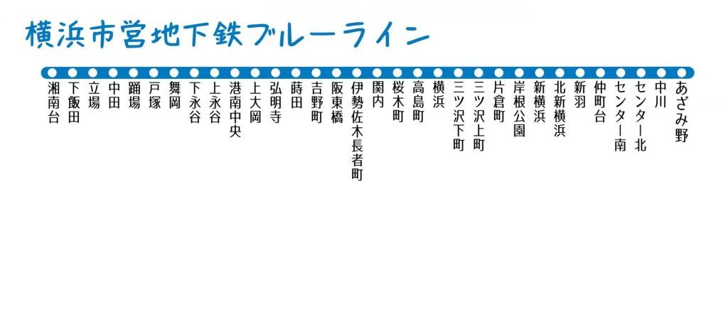 【横浜市営地下鉄ブルーライン】地盤災害ドクターの「災害低リスク」推しステーション